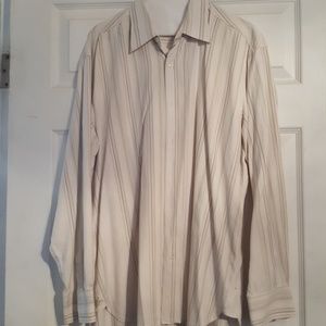 Tommy banana silk dress shirt